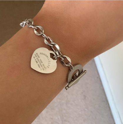 Forever Love Tag Bracelet