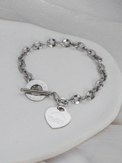 Forever Love Tag Bracelet