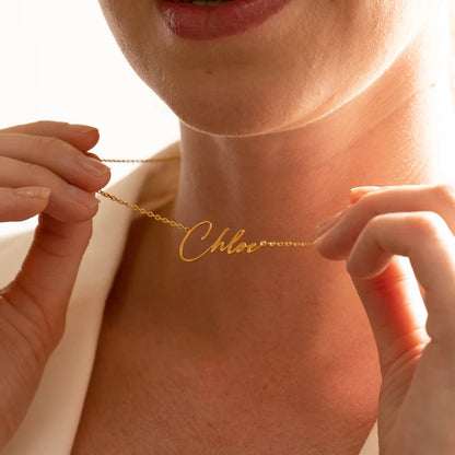 Cursive Custom Name Necklace