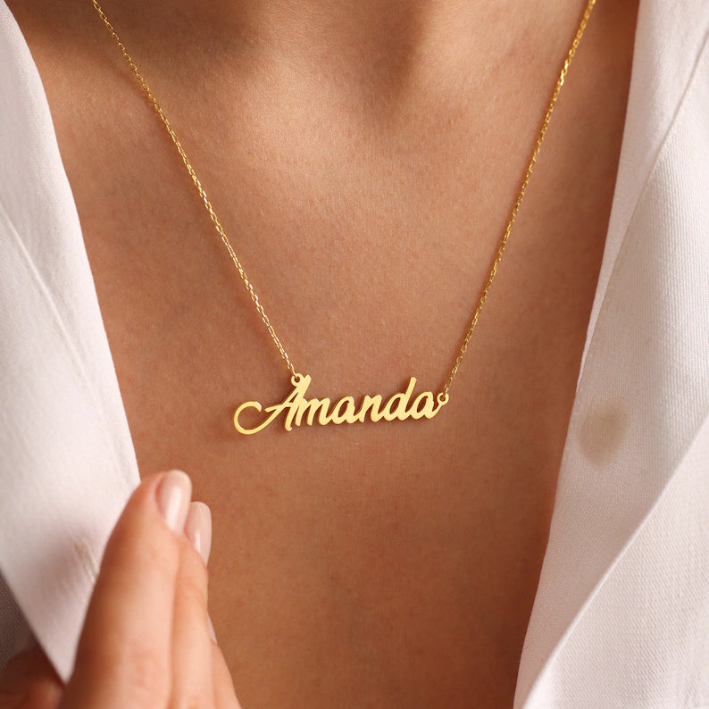 Angel 18k Gold Necklace