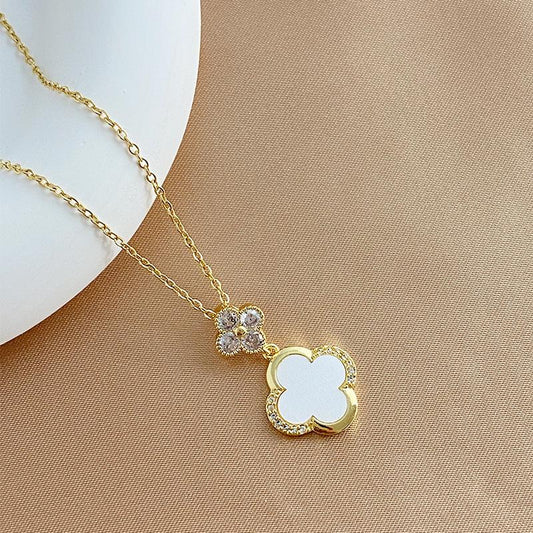 Double Clover Necklace