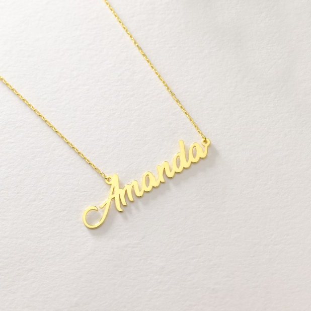 Angel 18k Gold Necklace